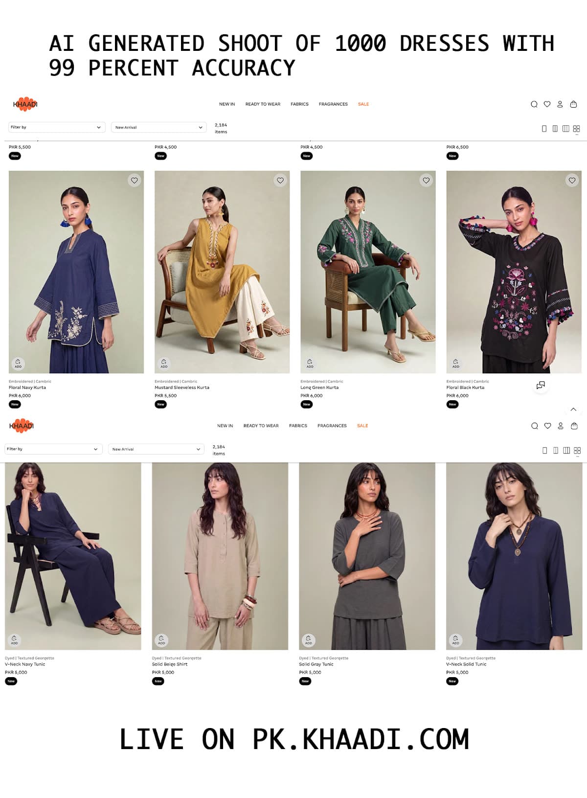 Khaadi AI visual