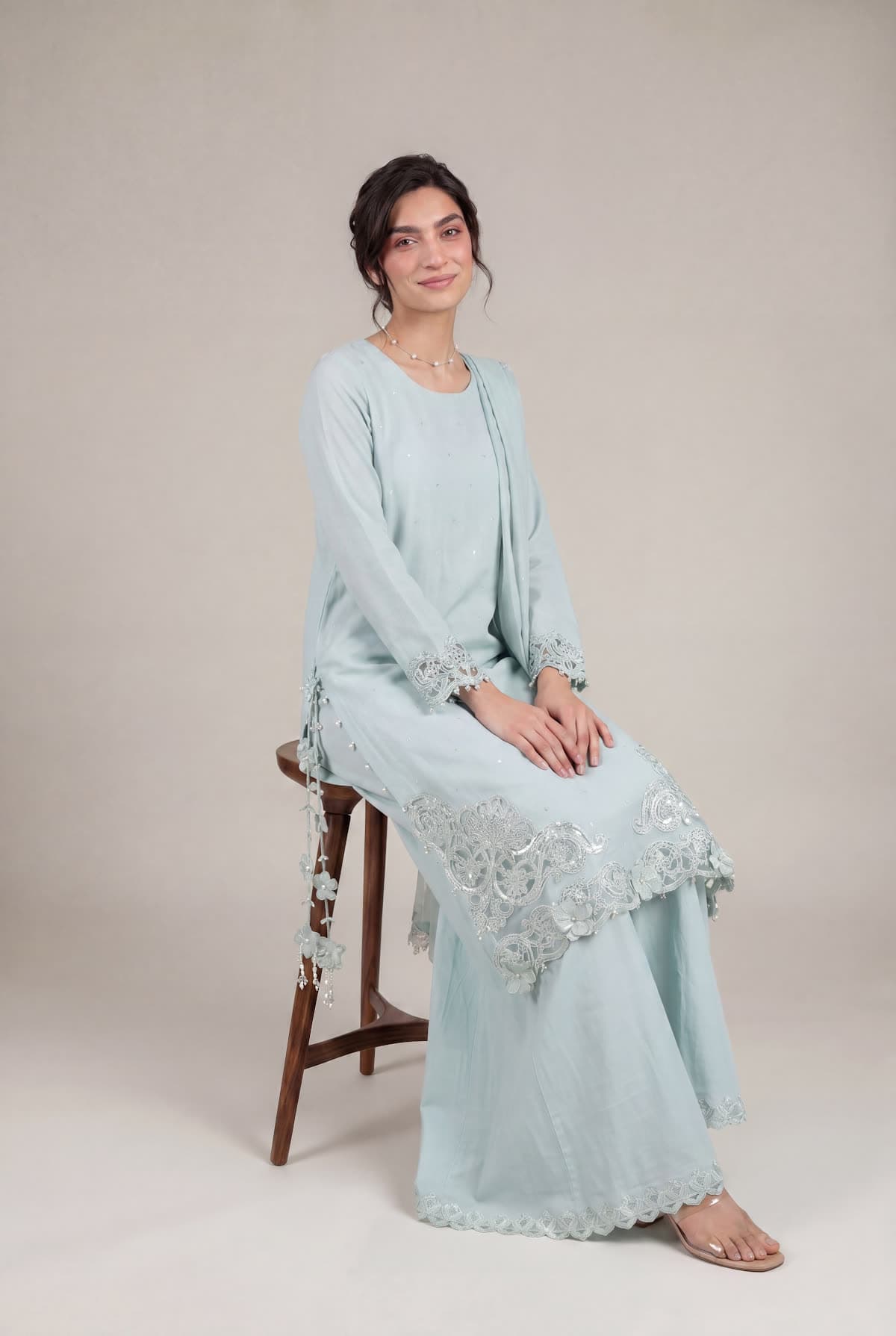 Khaadi · Cyan visual 1