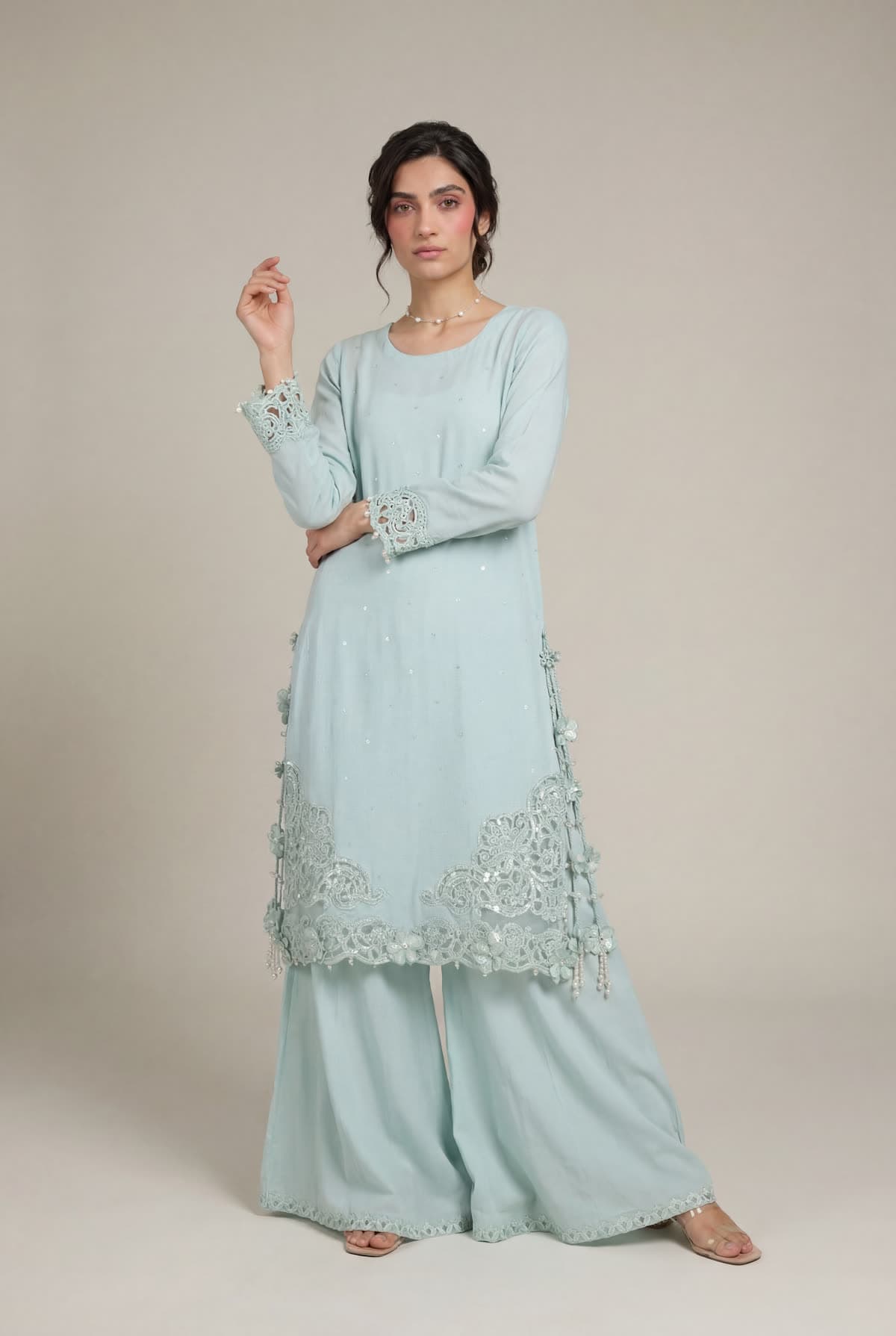 Khaadi · Cyan visual 14