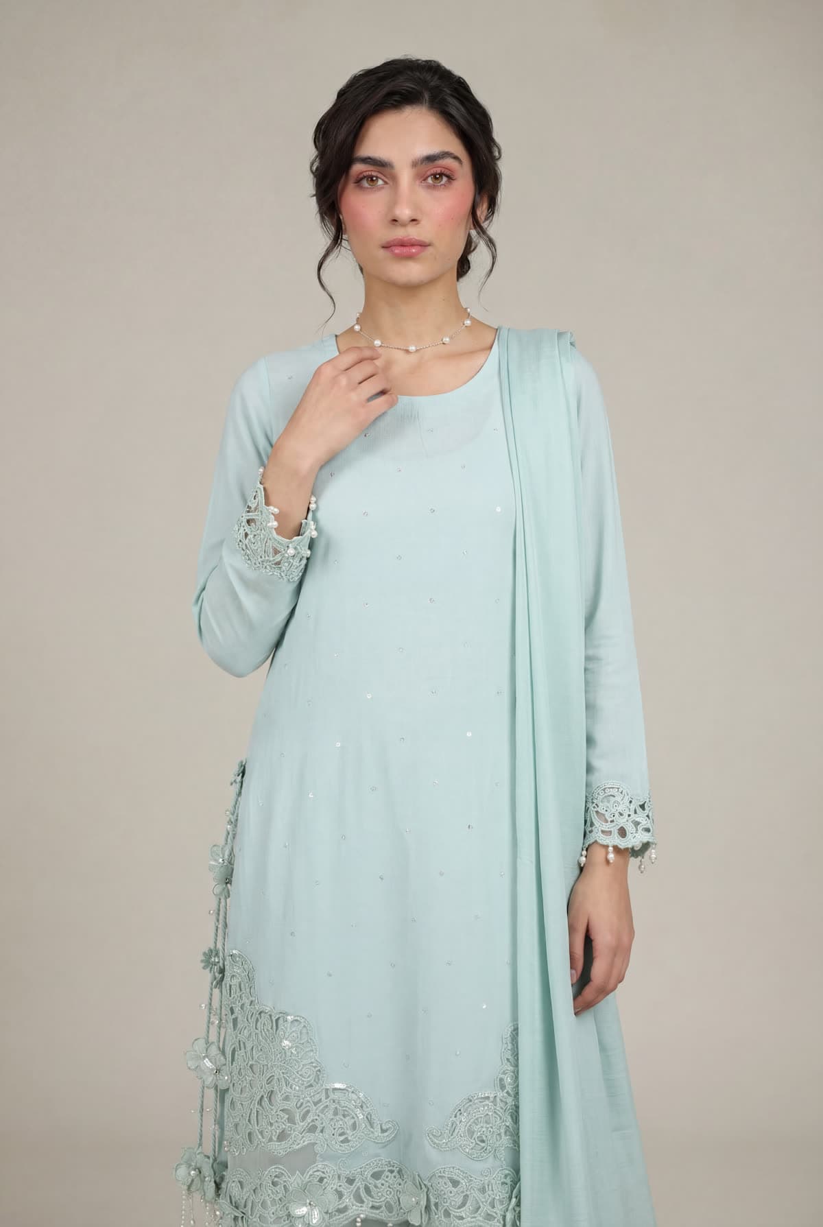 Khaadi · Cyan visual 18