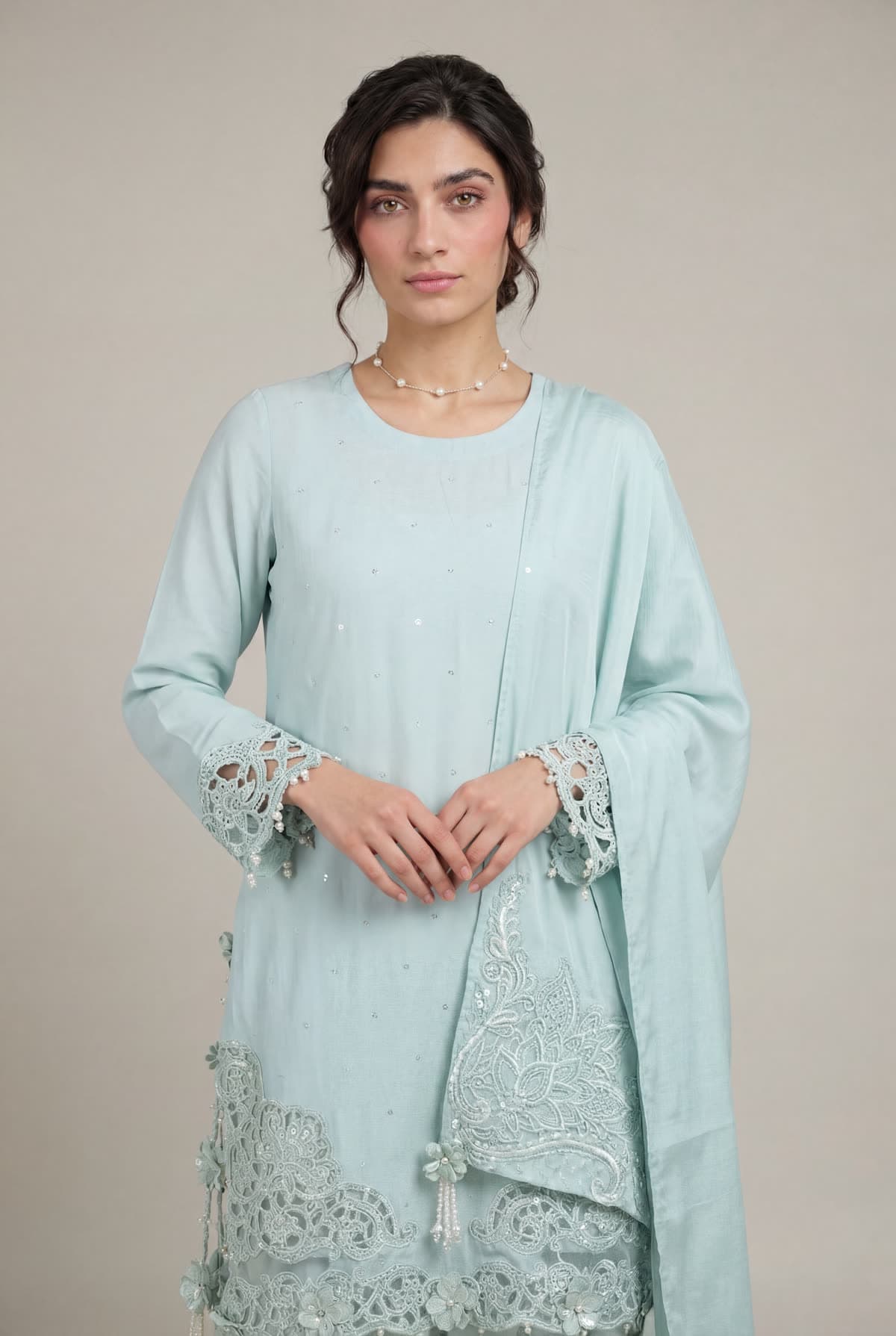 Khaadi · Cyan visual 19